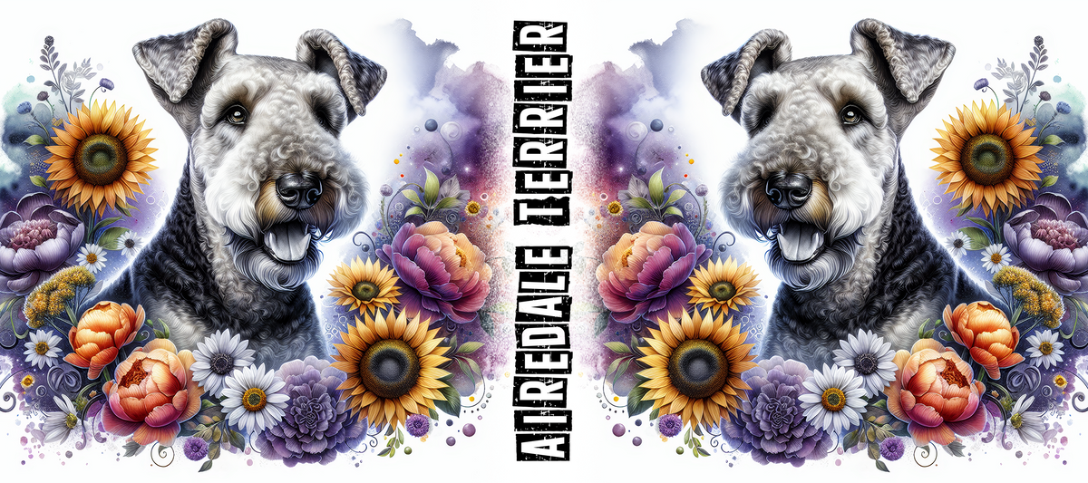 Dog Breed Floral Mug