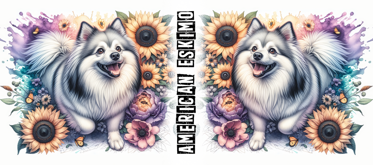 Dog Breed Floral Mug