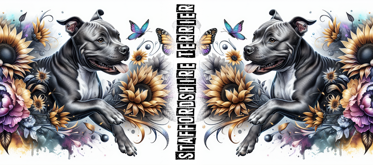 Dog Breed Floral Mug