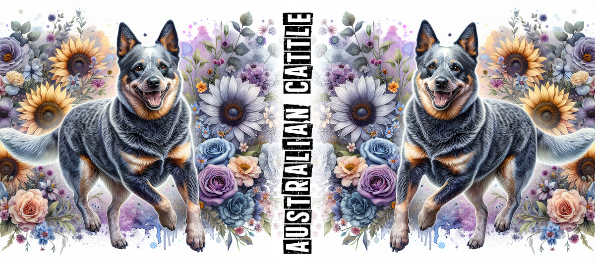 Dog Breed Floral Mug