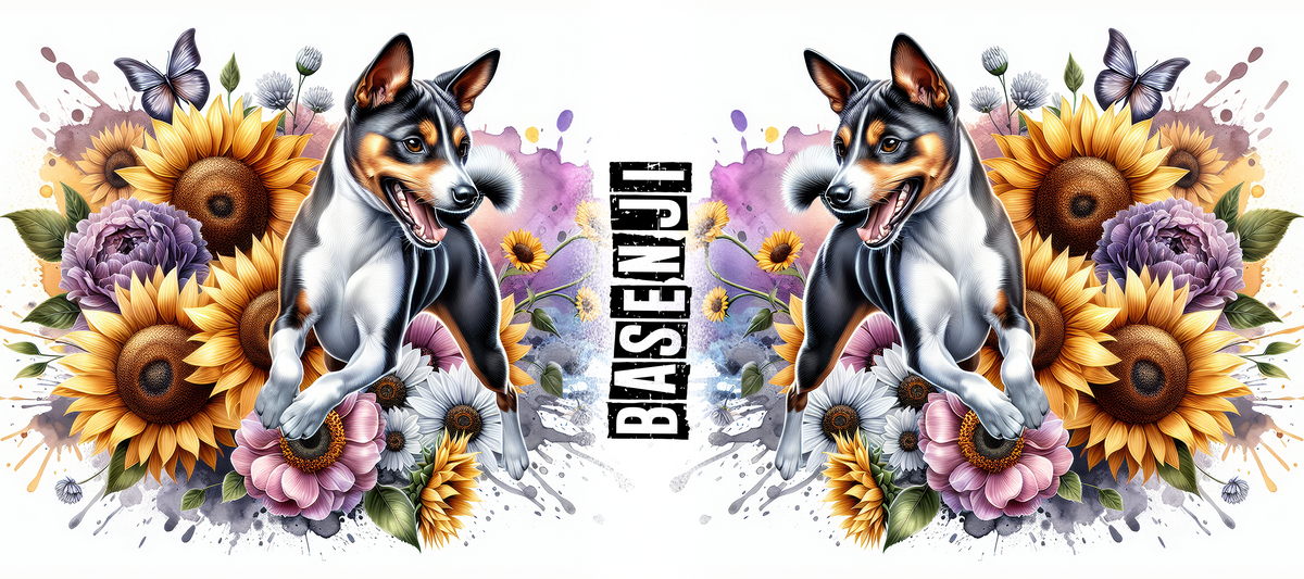 Dog Breed Floral Mug