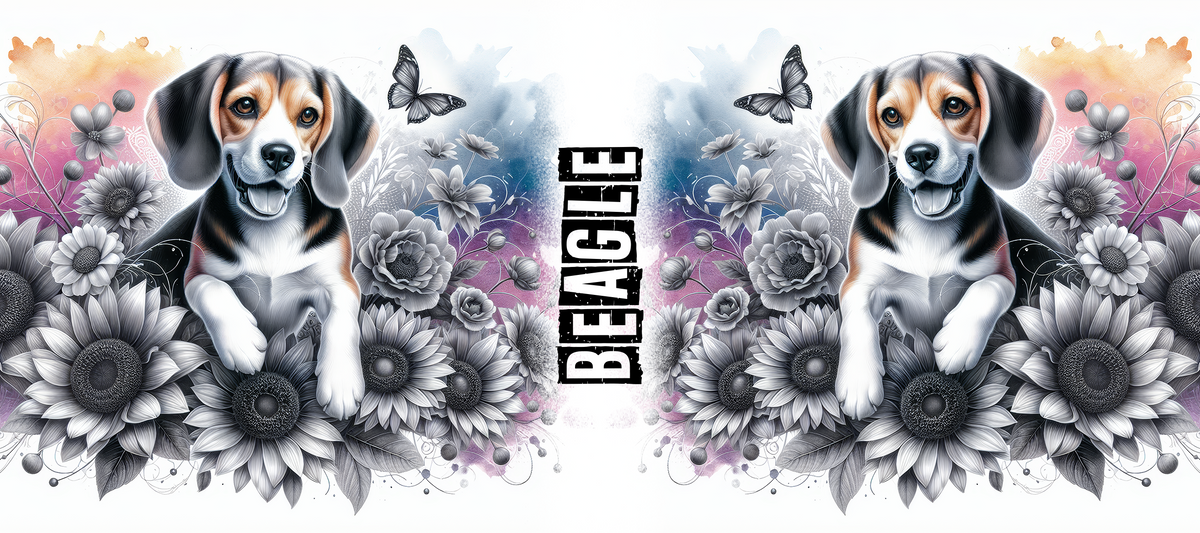 Dog Breed Floral Mug
