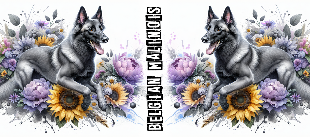 Dog Breed Floral Mug