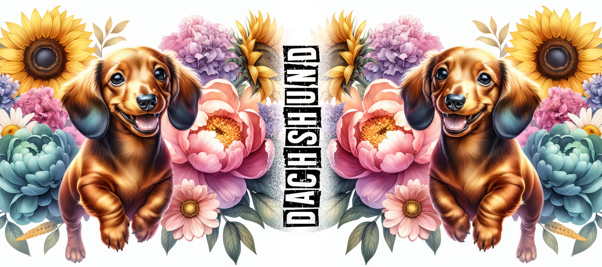Dog Breed Floral Mug