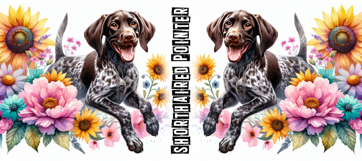 Dog Breed Floral Mug
