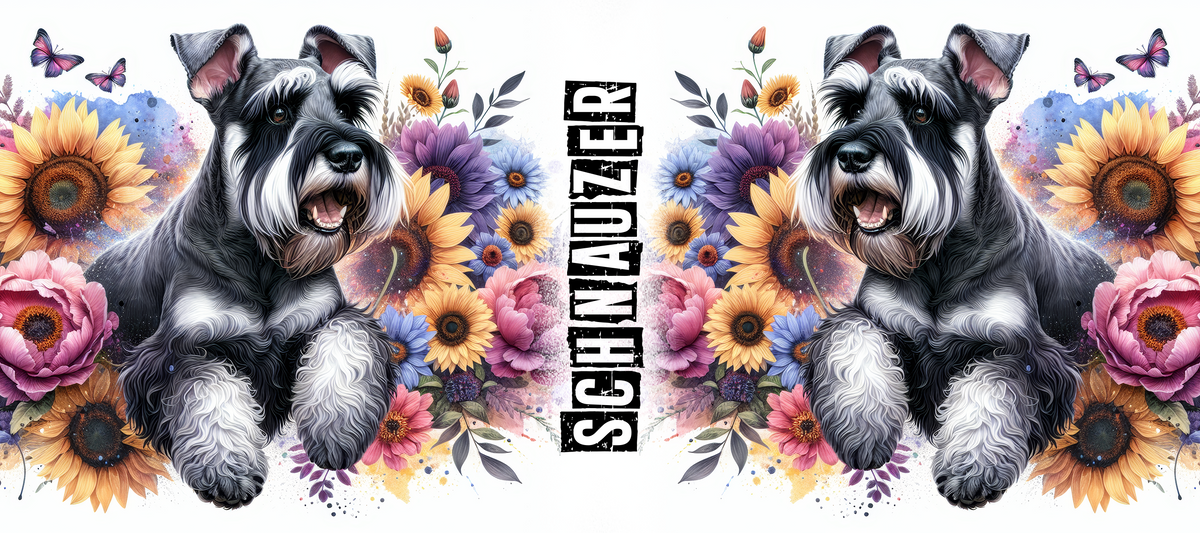 Dog Breed Floral Mug