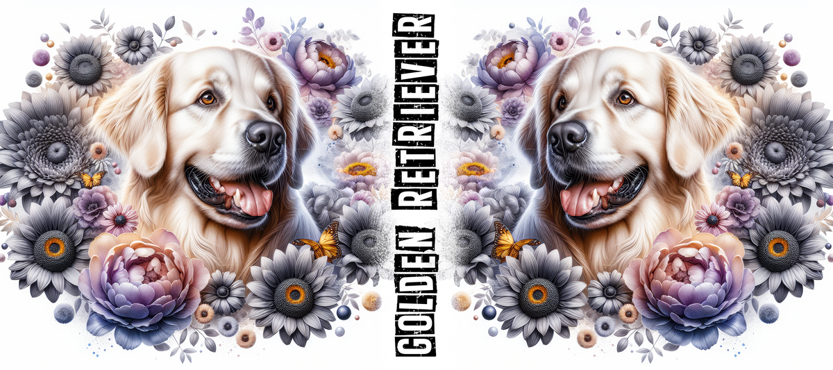 Dog Breed Floral Mug