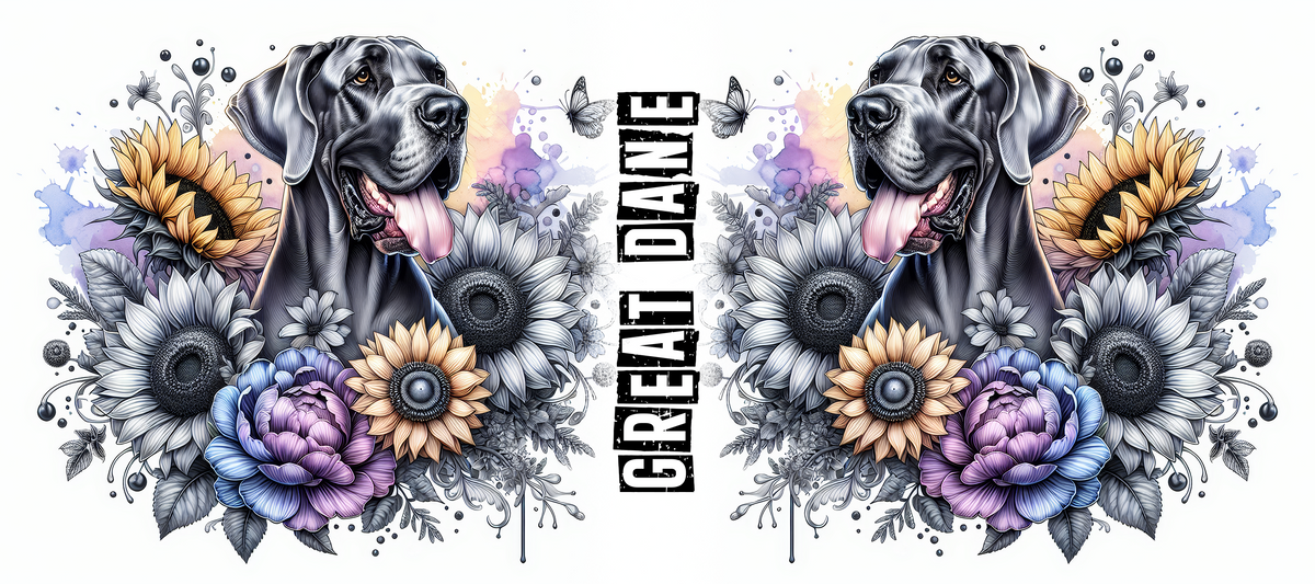 Dog Breed Floral Mug