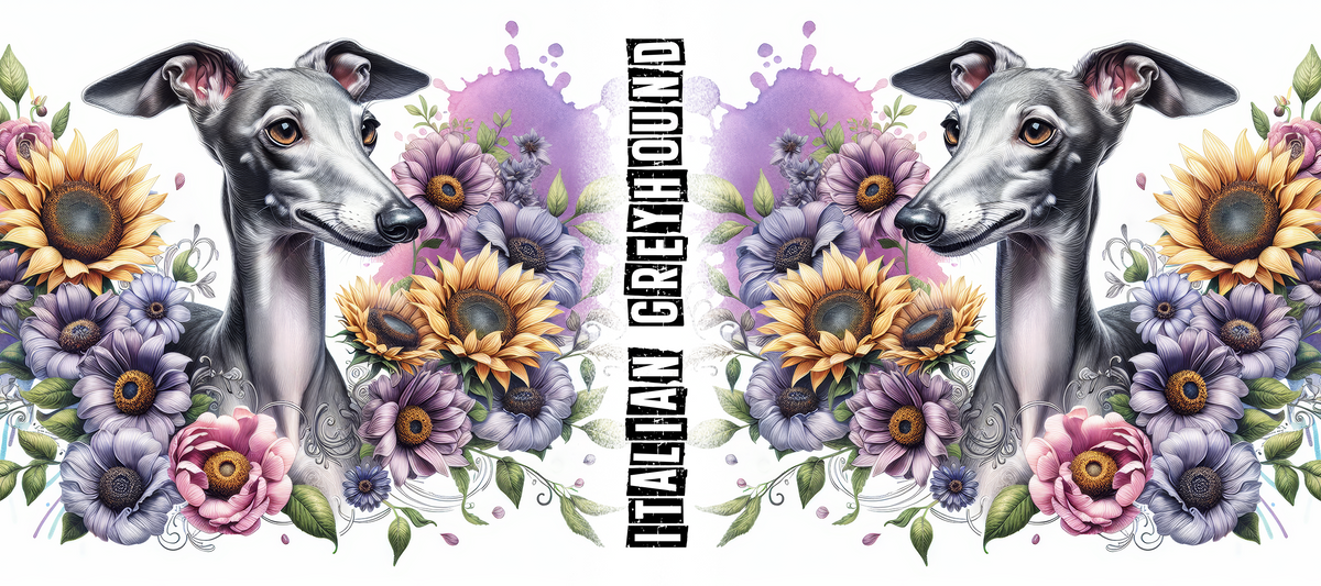 Dog Breed Floral Mug