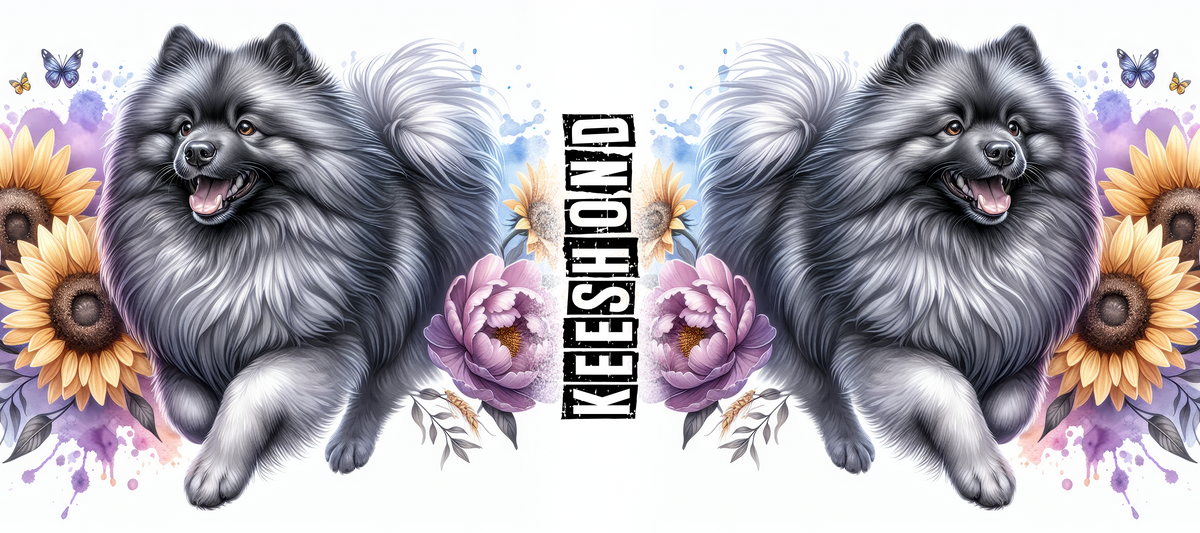 Dog Breed Floral Mug