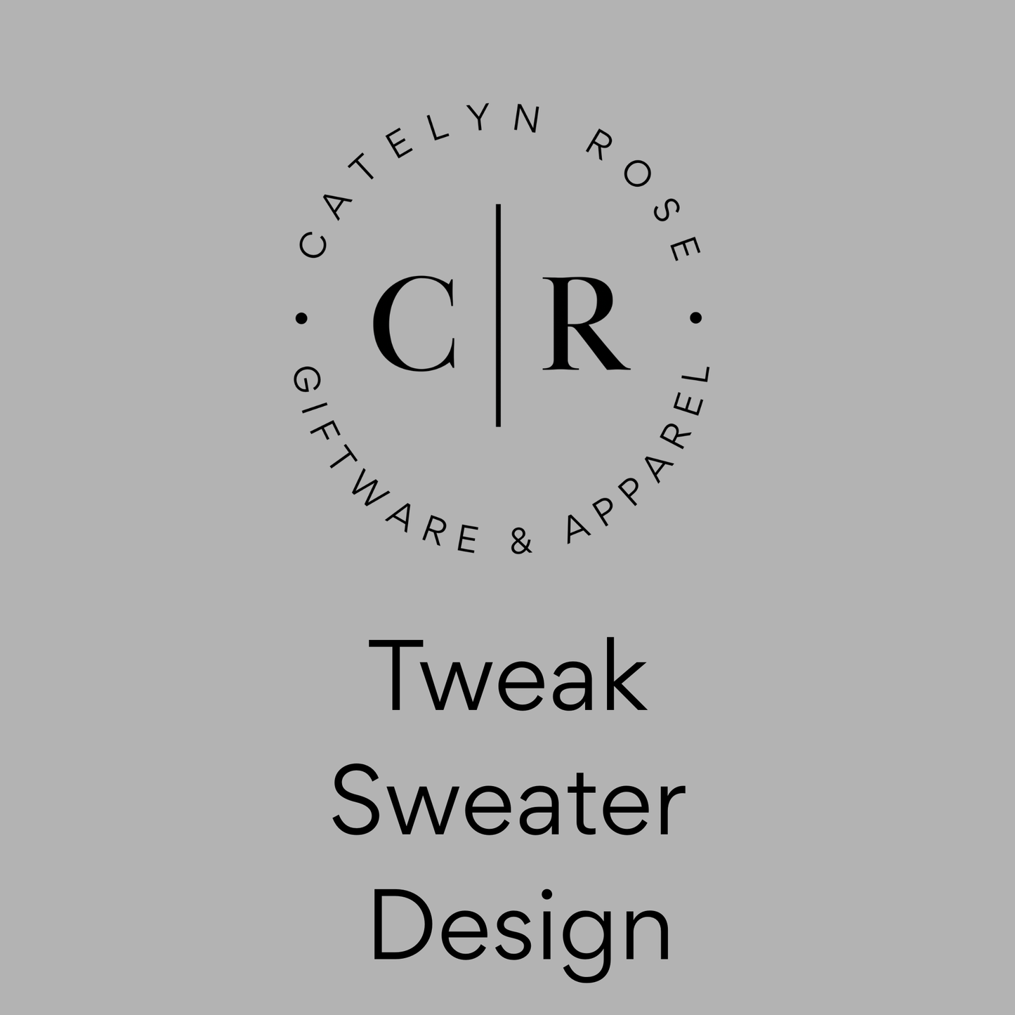 Tweak Sweater