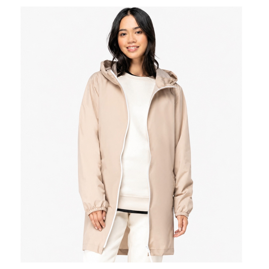C|R Unisex Longline Waterproof Jacket - Made to Order