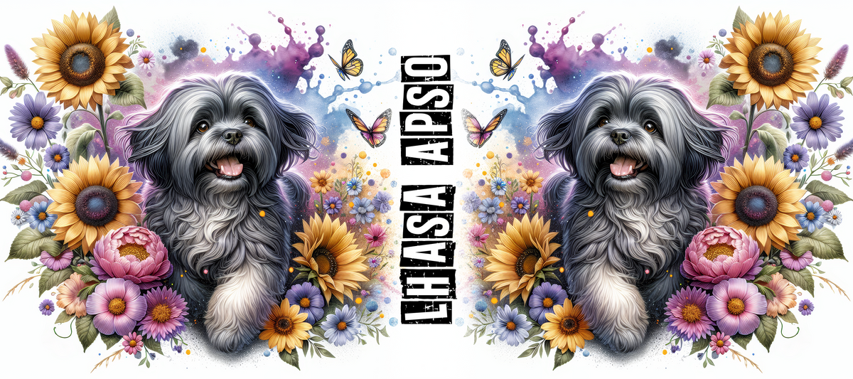 Dog Breed Floral Mug