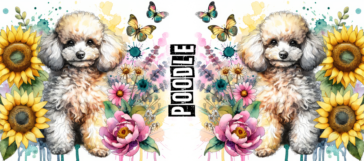 Dog Breed Floral Mug
