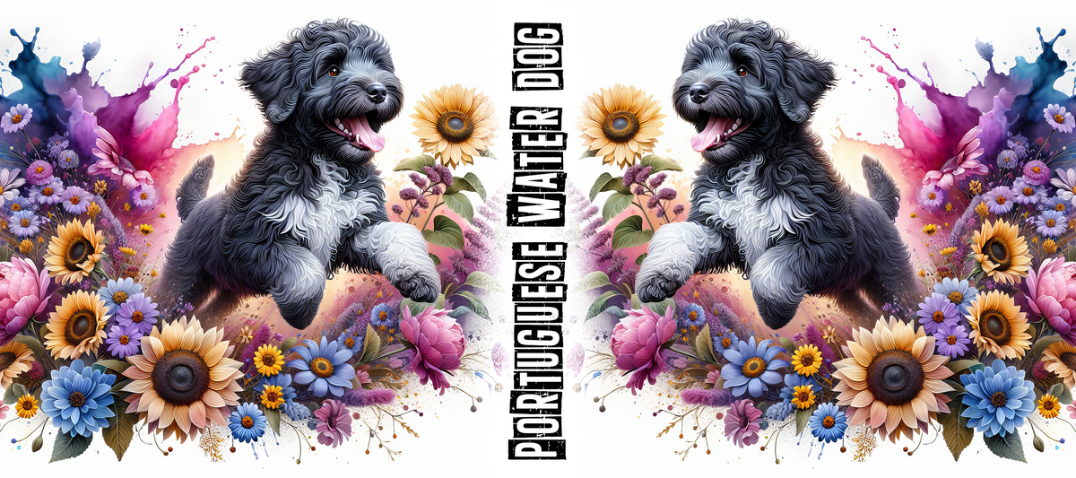 Dog Breed Floral Mug
