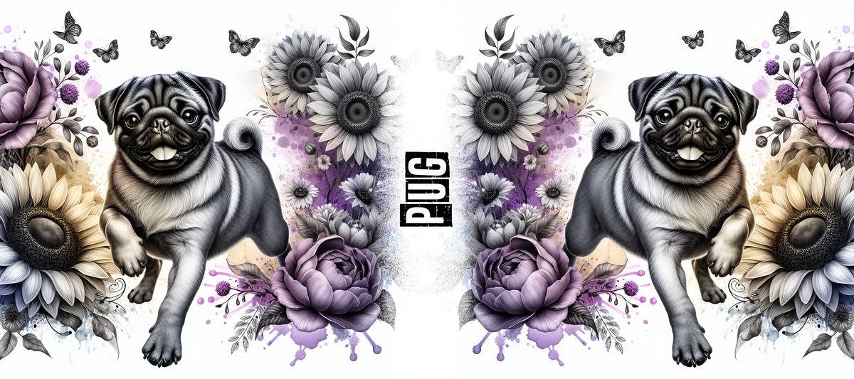 Dog Breed Floral Mug