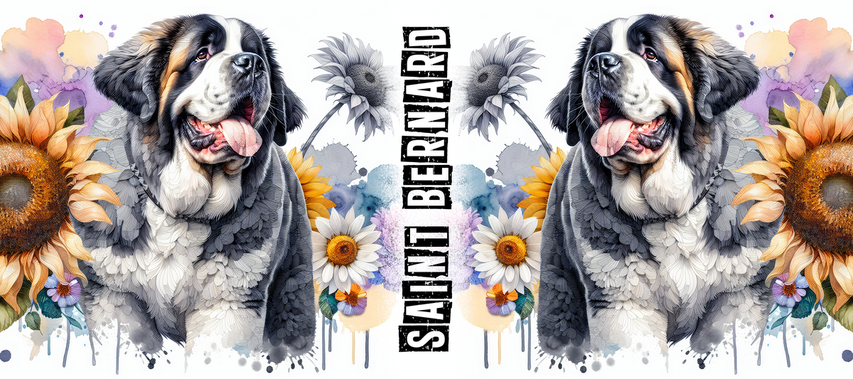 Dog Breed Floral Mug