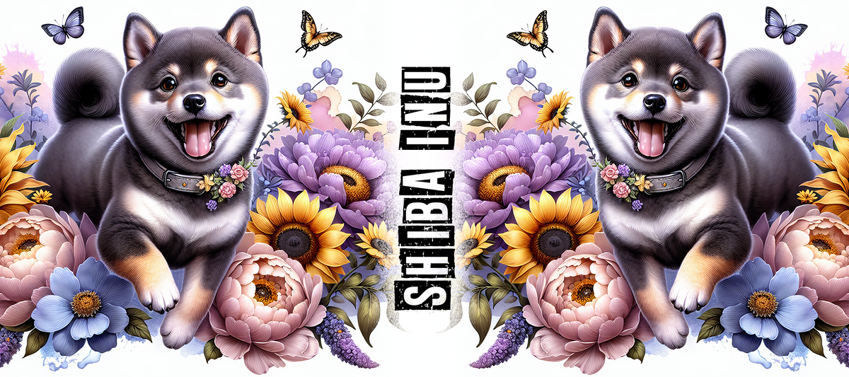 Dog Breed Floral Mug