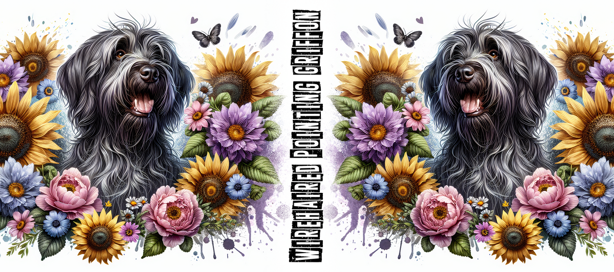 Dog Breed Floral Mug