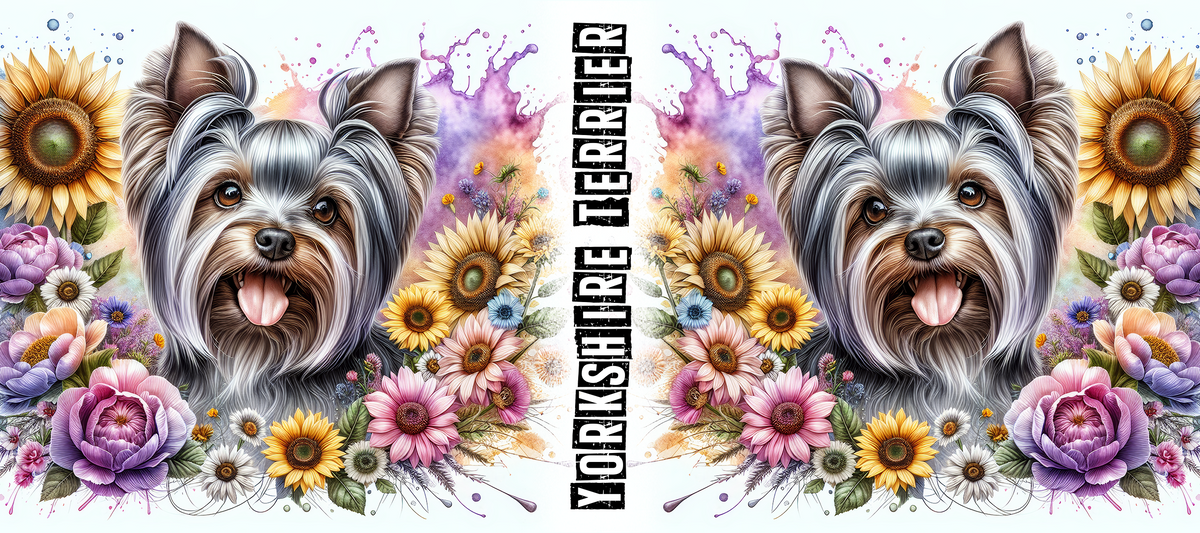 Dog Breed Floral Mug