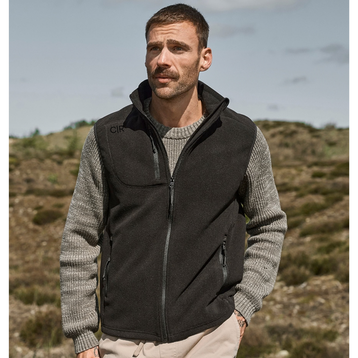 C|R Men’s Trail Fleece Bodywarmer - Made to Order