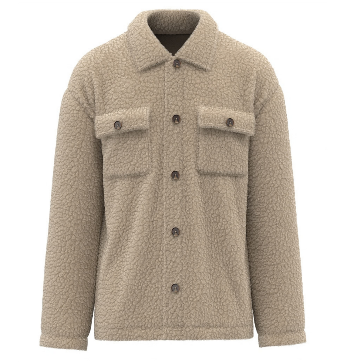 Unisex Sherpa Overshirt - Made to Order