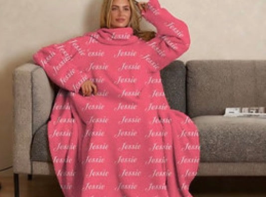 Custom Sleeved Blanket