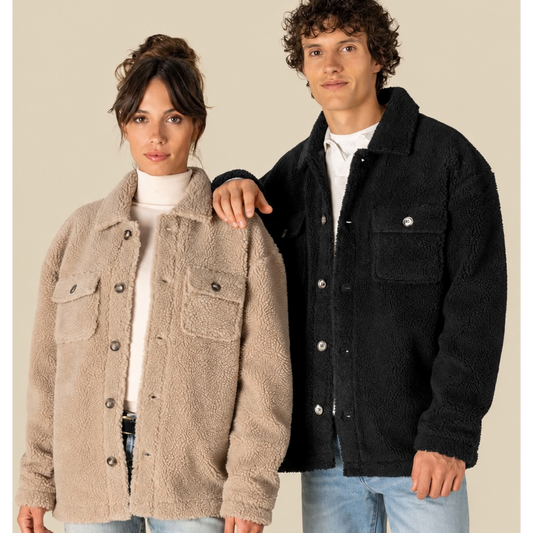 Unisex Sherpa Overshirt - Made to Order
