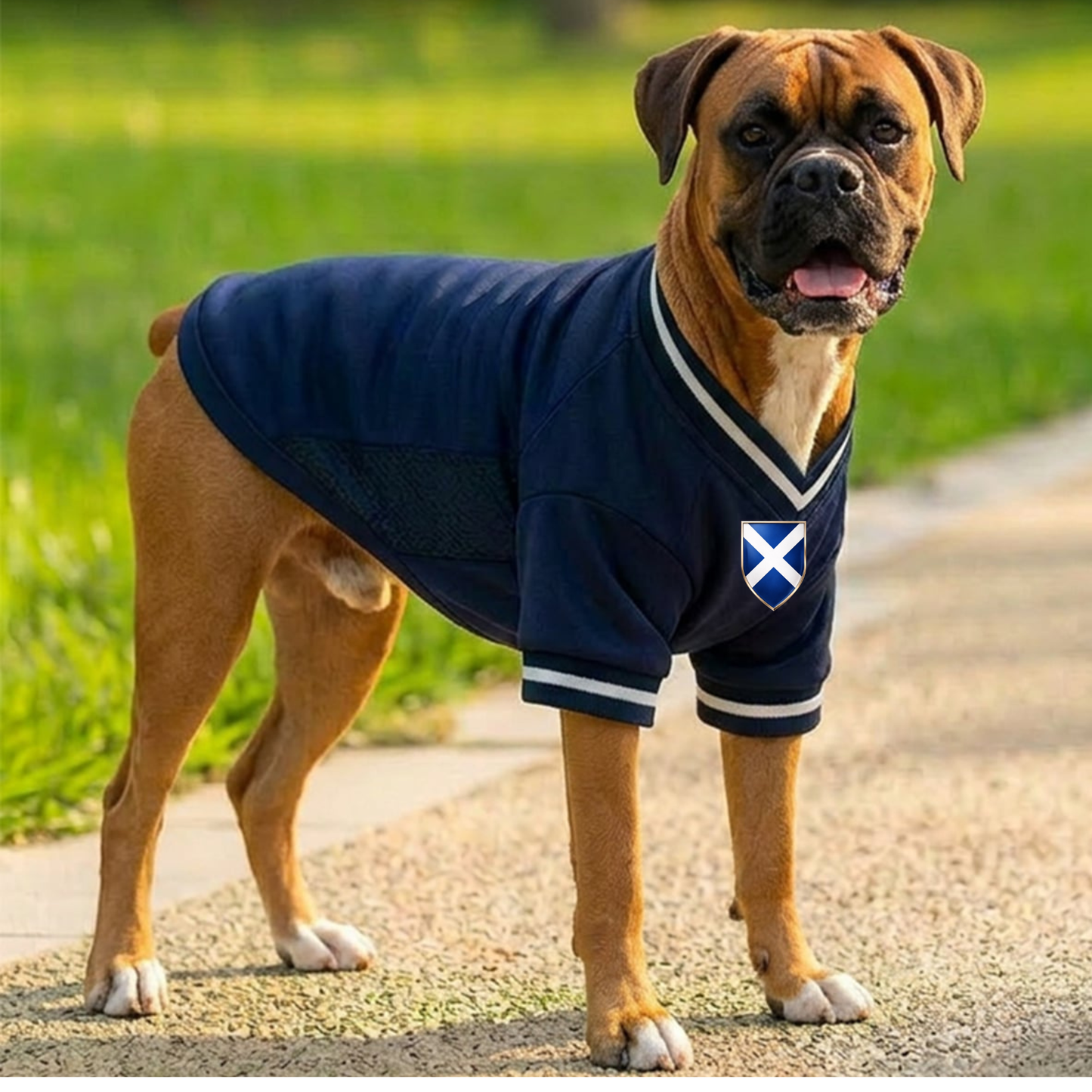 Limited Edition Scotland Supporter Personalised Pet Shirt - Available Online Only