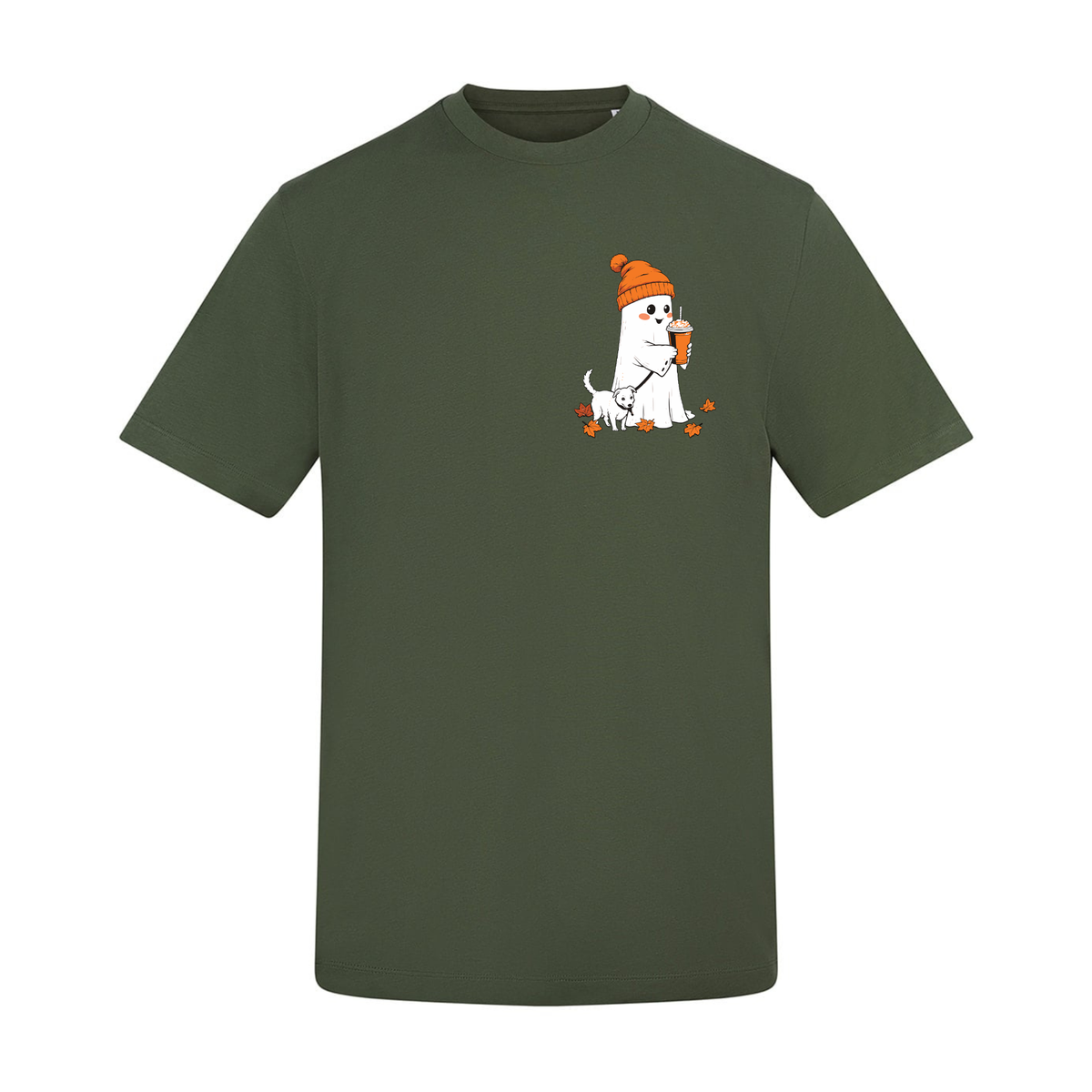 Little Ghost Dog Walk Tee – Made to Order