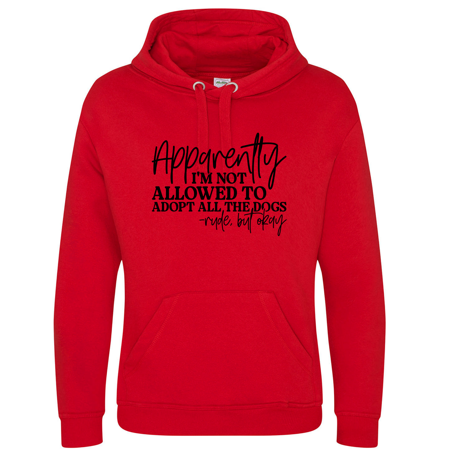 Apparently I can't adopt all of the dogs Heavyweight Hoodie - Made to Order