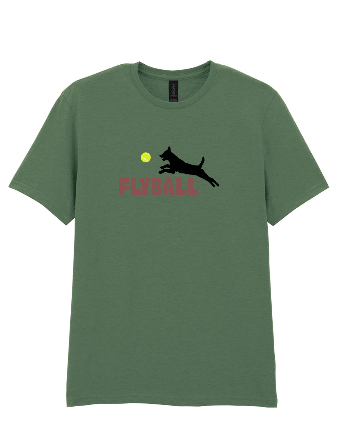 Flyball Silhouette Tee - Made to Order