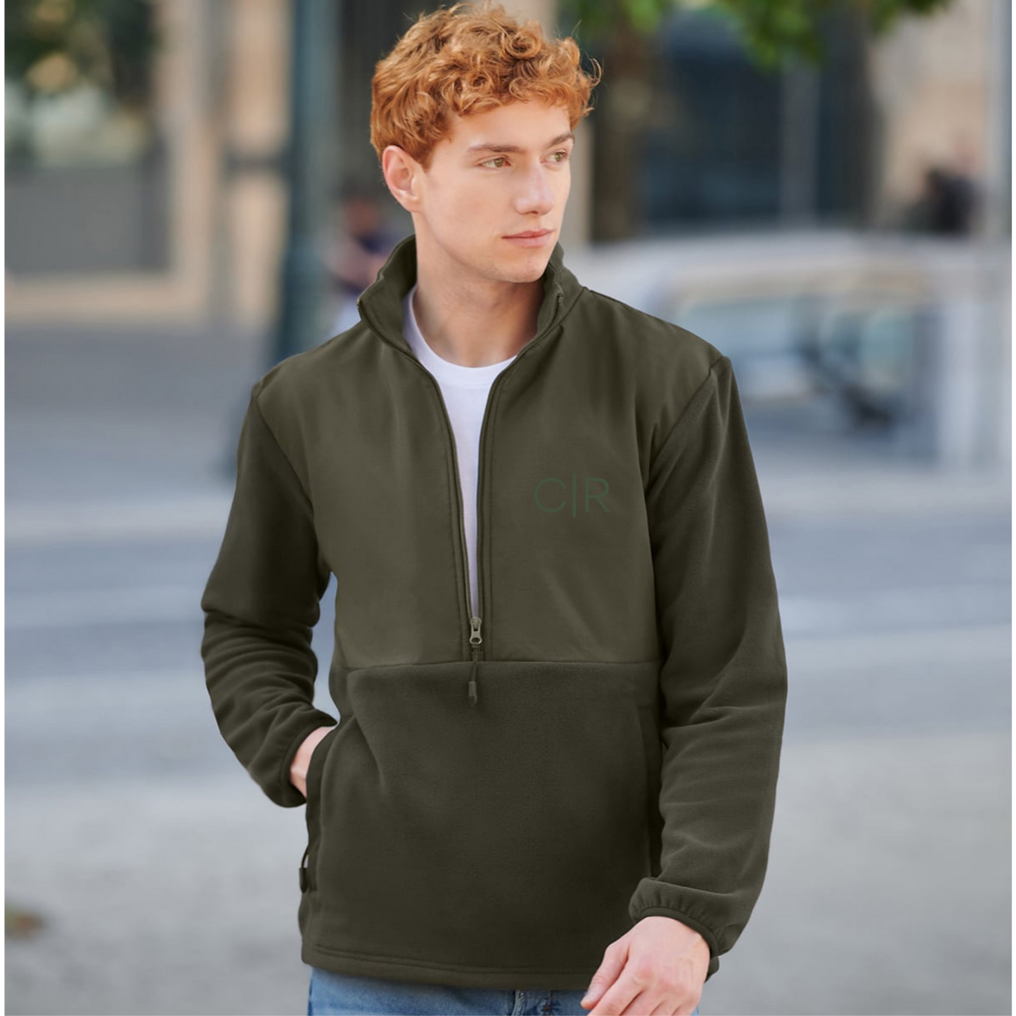 C|R Half Zip Microfleece
