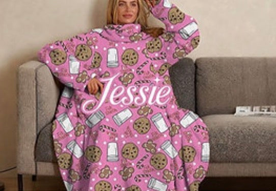 Custom Sleeved Blanket