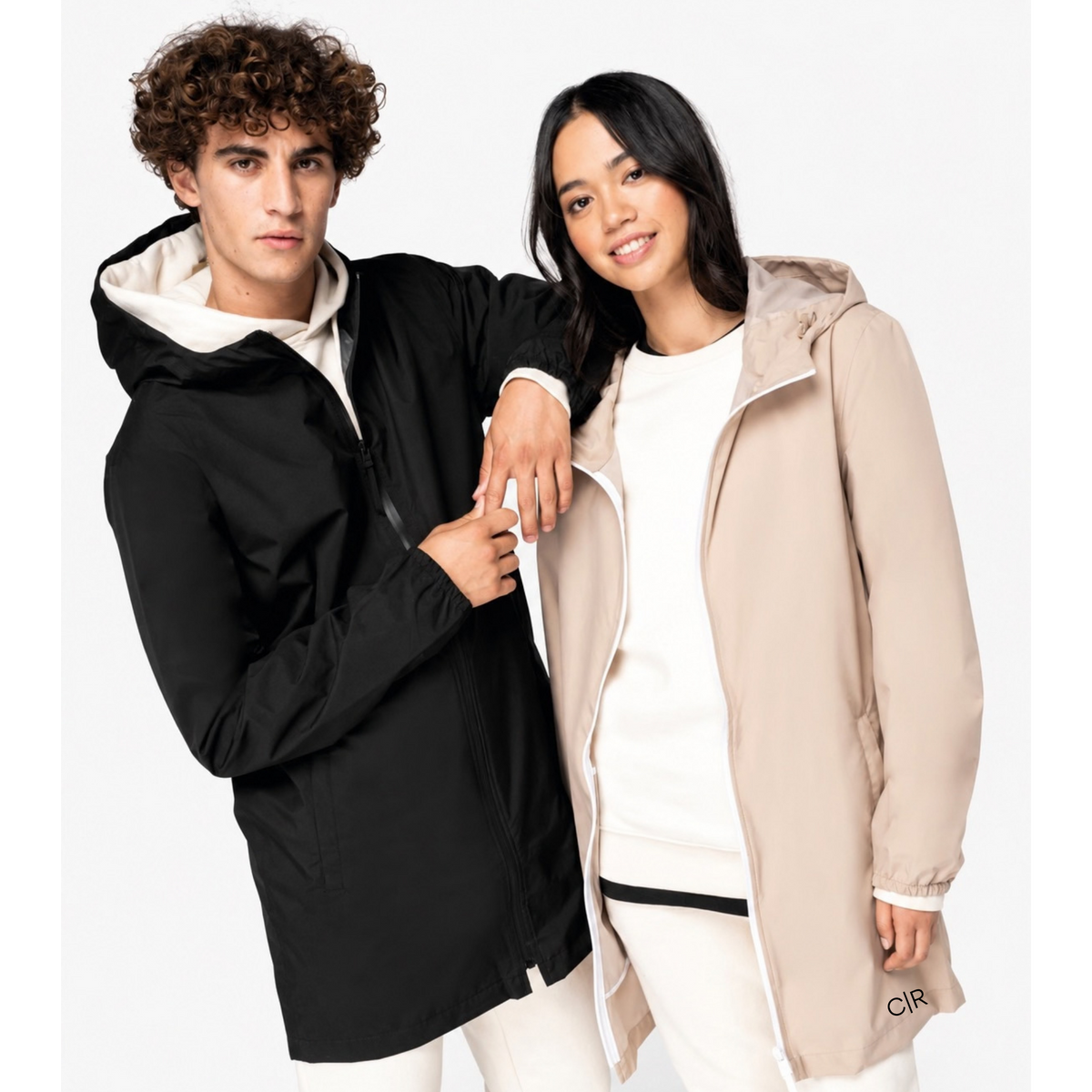 C|R Unisex Longline Waterproof Jacket - Made to Order