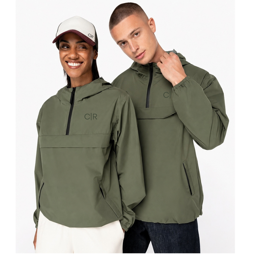 C|R Unisex Waterproof Quarter-Zip Windbreaker - Made to Order
