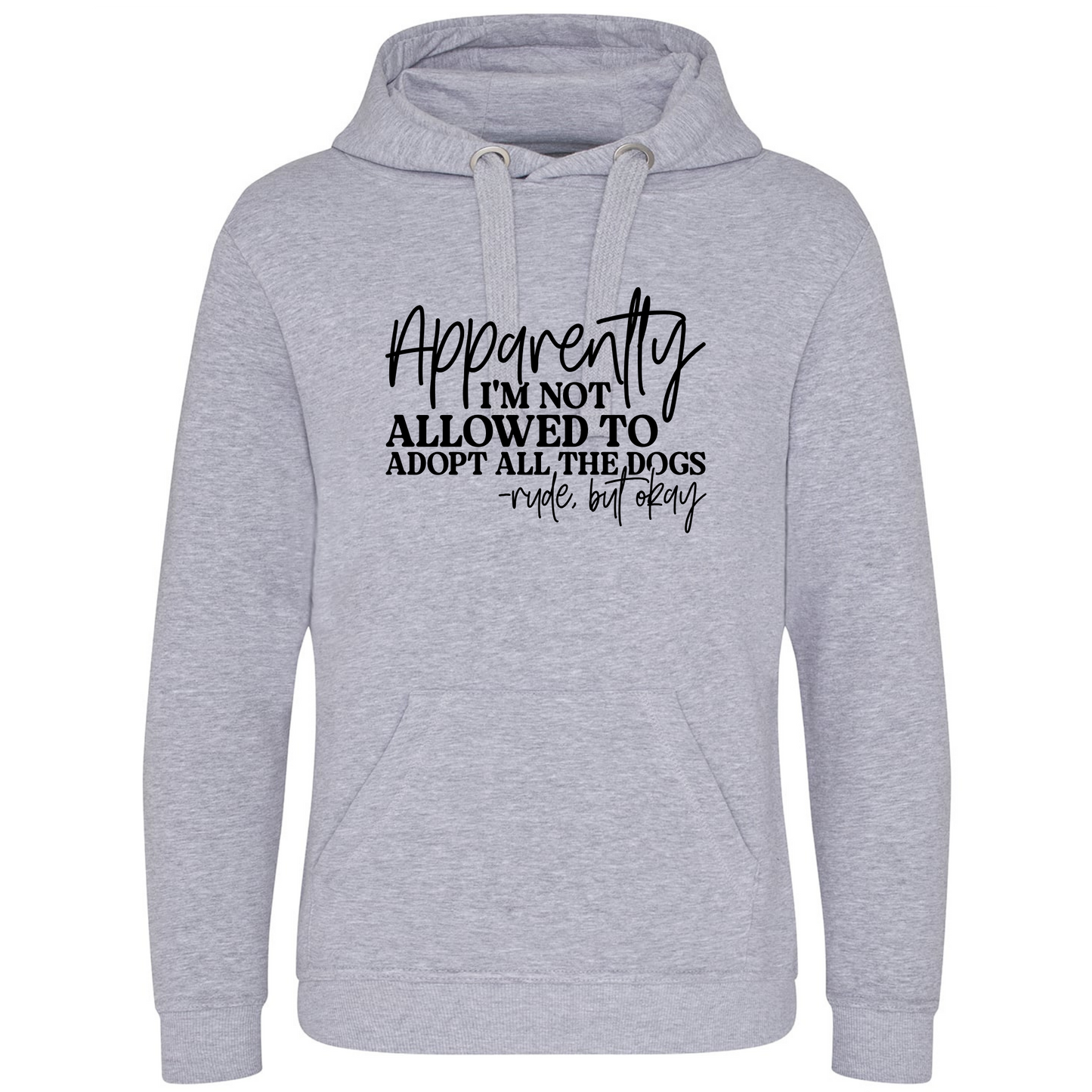 Apparently I can't adopt all of the dogs Heavyweight Hoodie - Made to Order