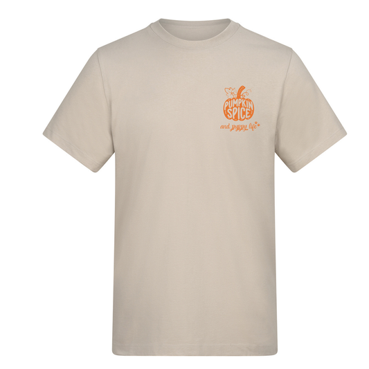 Pumpkin Spice & Puppy Life Tee – Made to Order