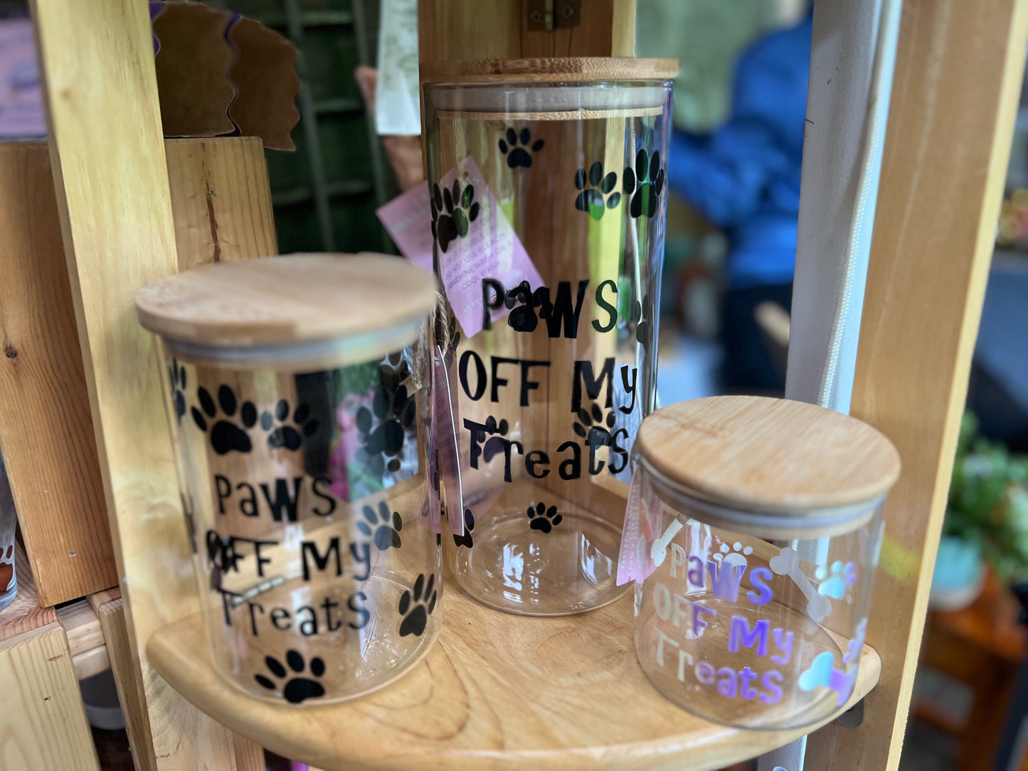 Paws Of My Treats - Treat Jar