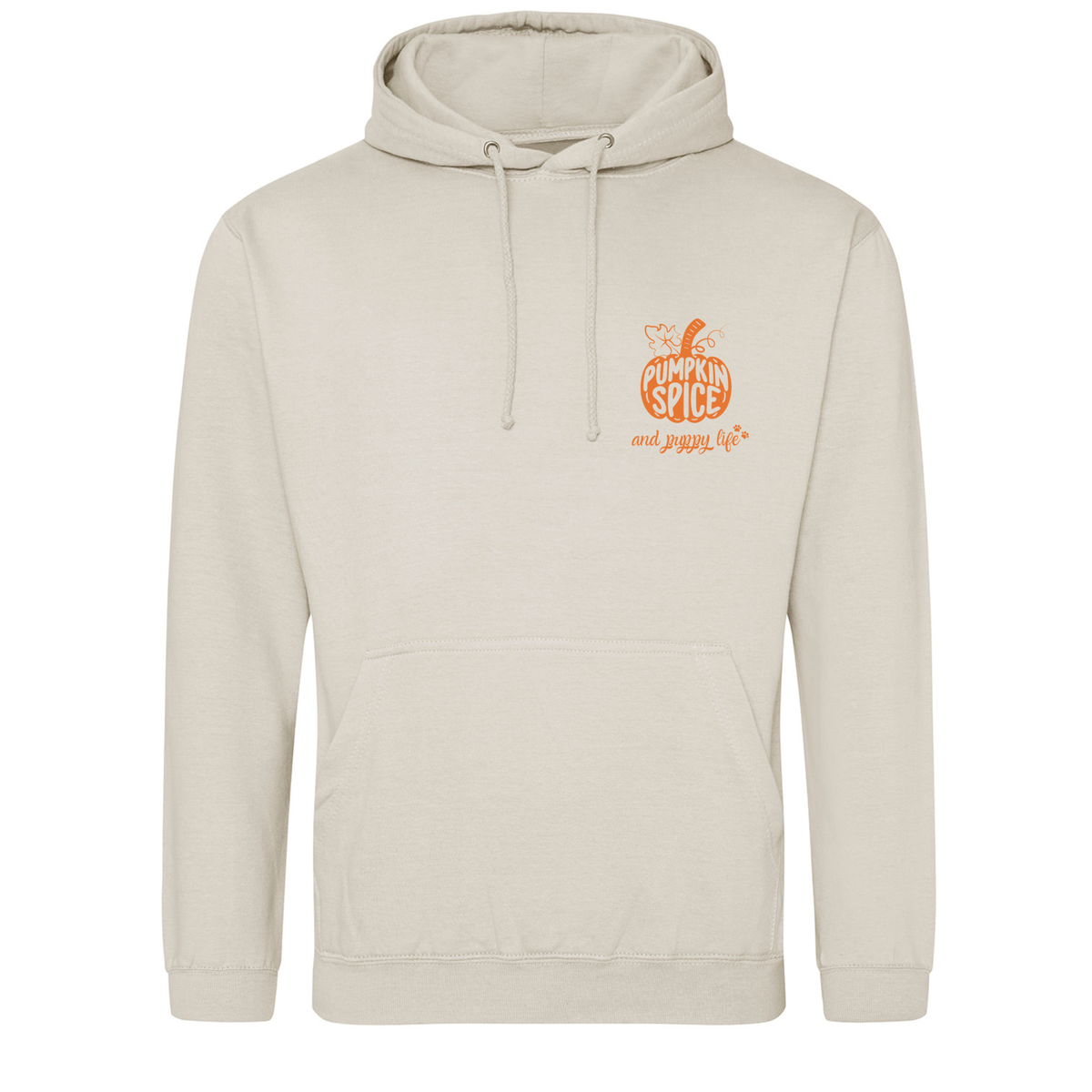 Pumpkin Spice and Puppy Life Hoodie – Made to Order