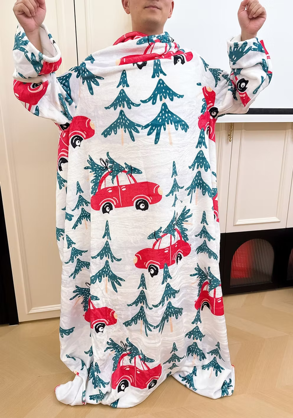 Custom Sleeved Blanket