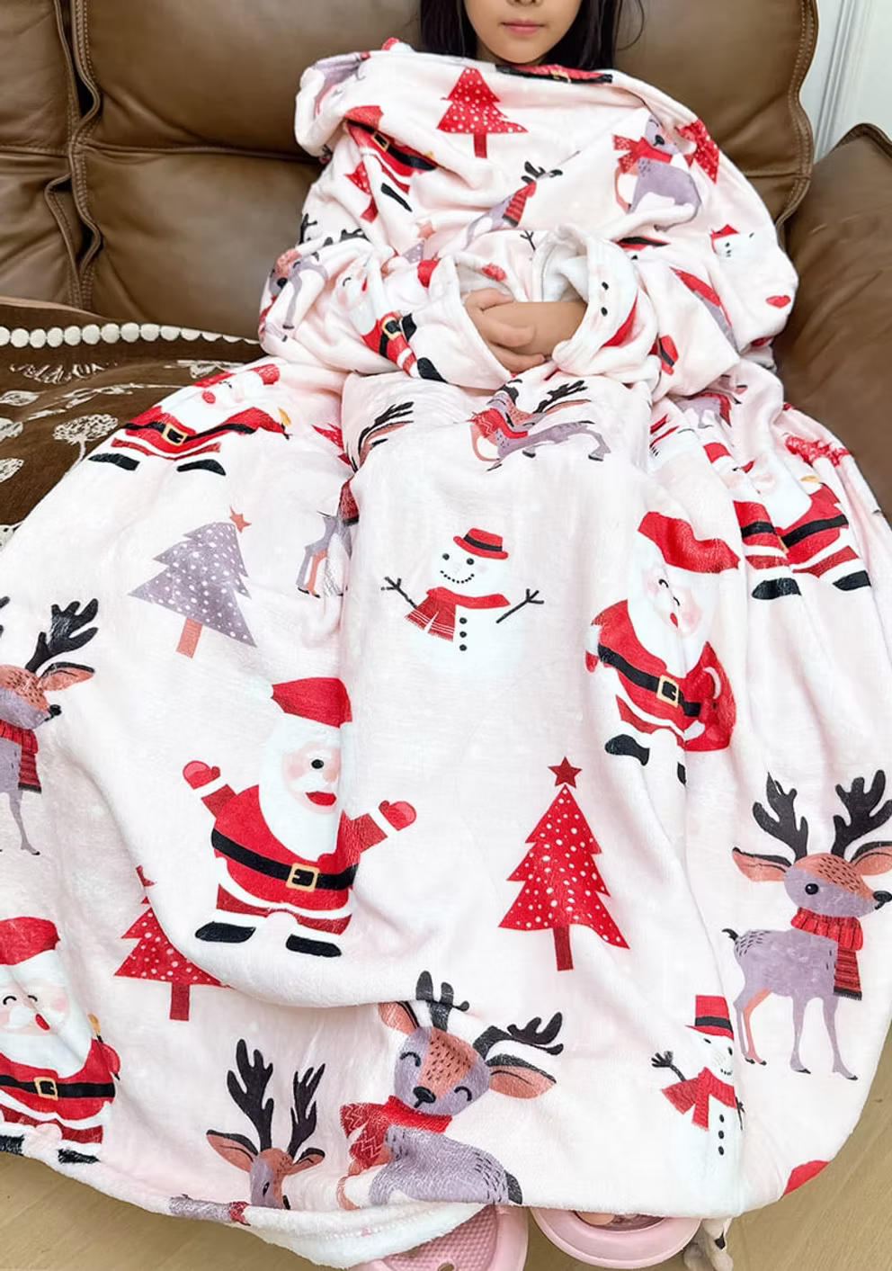Custom Sleeved Blanket
