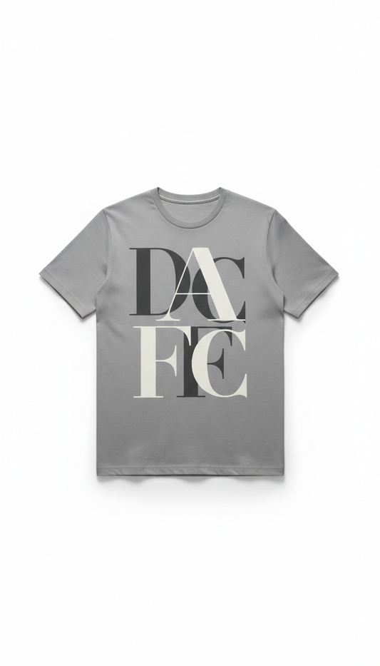 Personalised Editorial Typography Tee