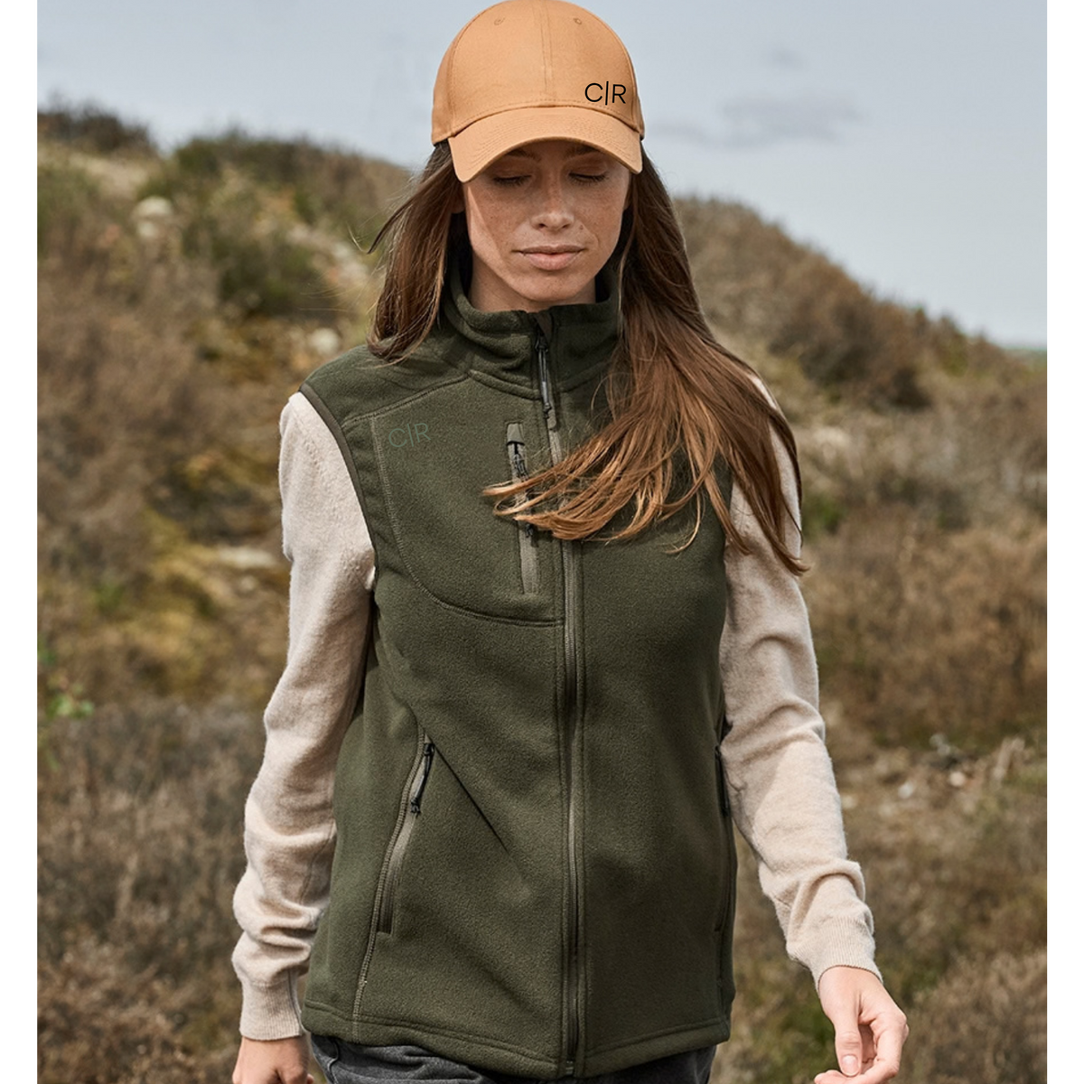 C|R ladie’s Trail Fleece Bodywarmer - Made to Order