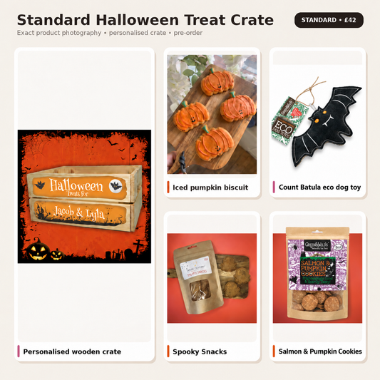 Standard Halloween Boo Basket – Personalised Pre-Order