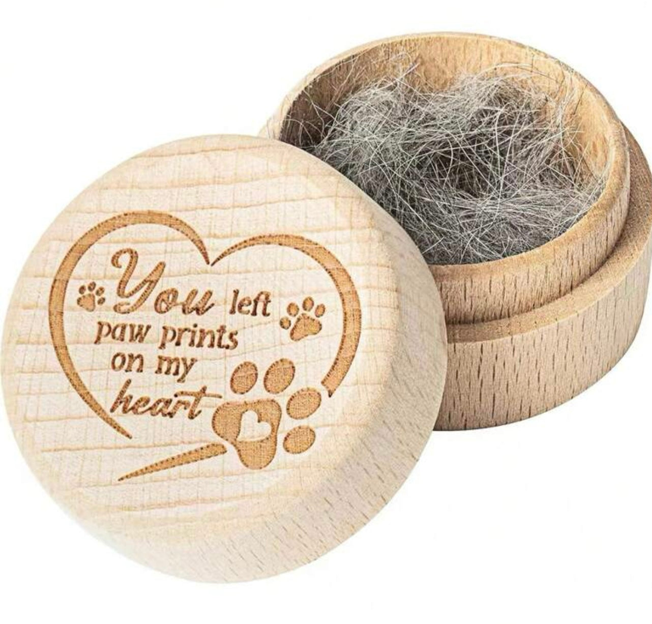 Pet Memorial Wooden Keepsake Box