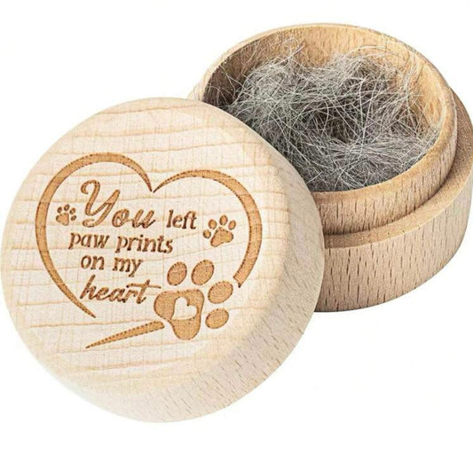 Pet Memorial Wooden Keepsake Box