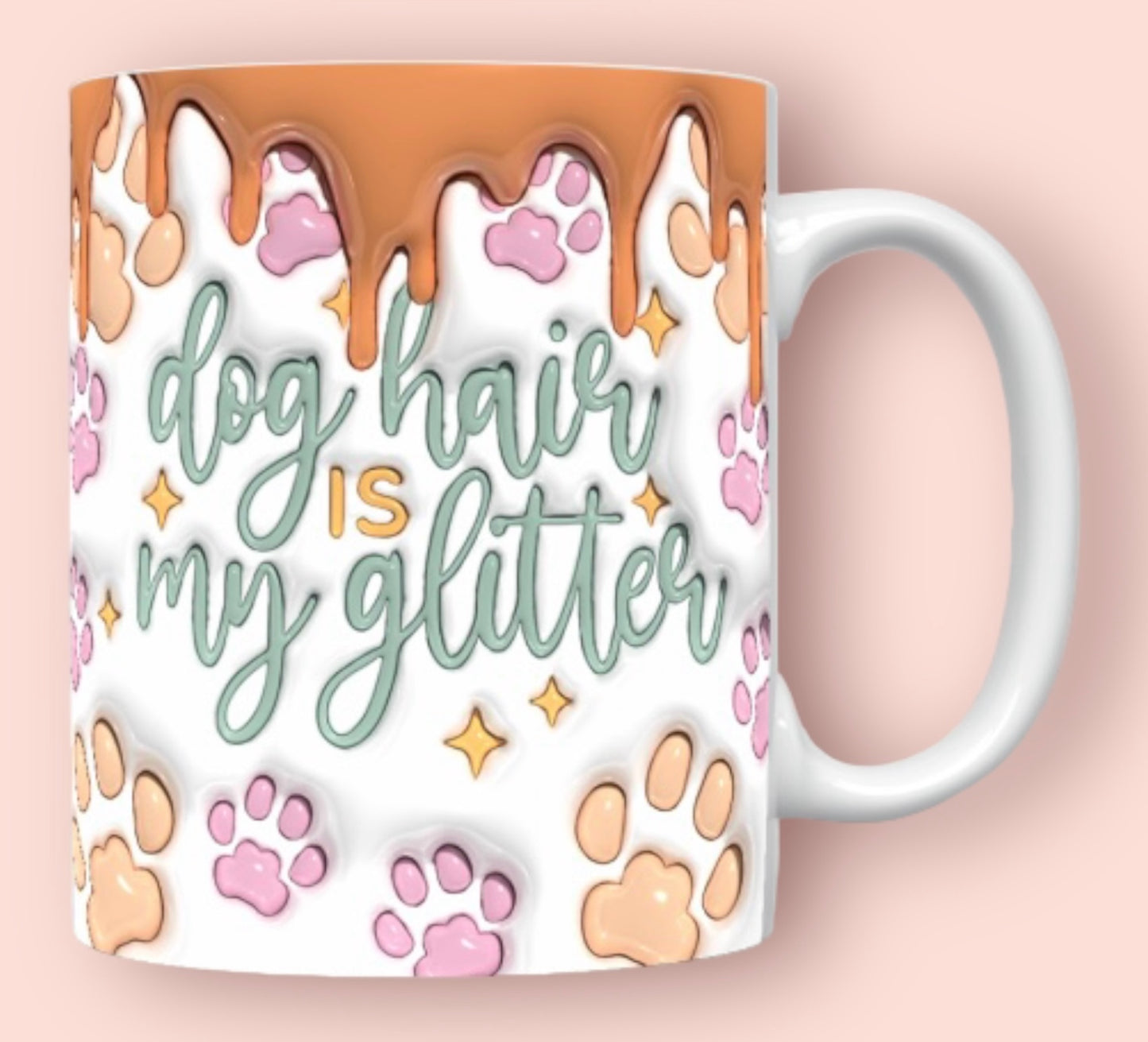 Dog Hair is My Glitter Mug