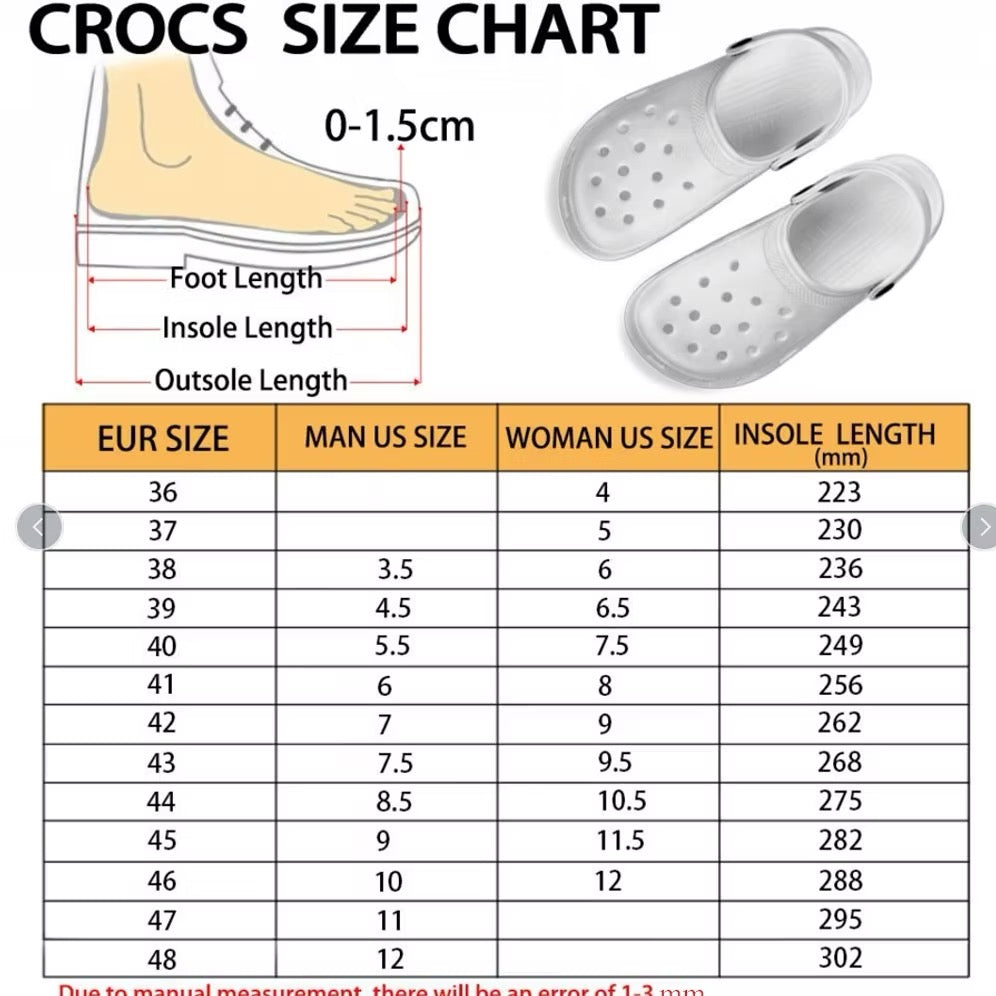 Custom Kids Crocs