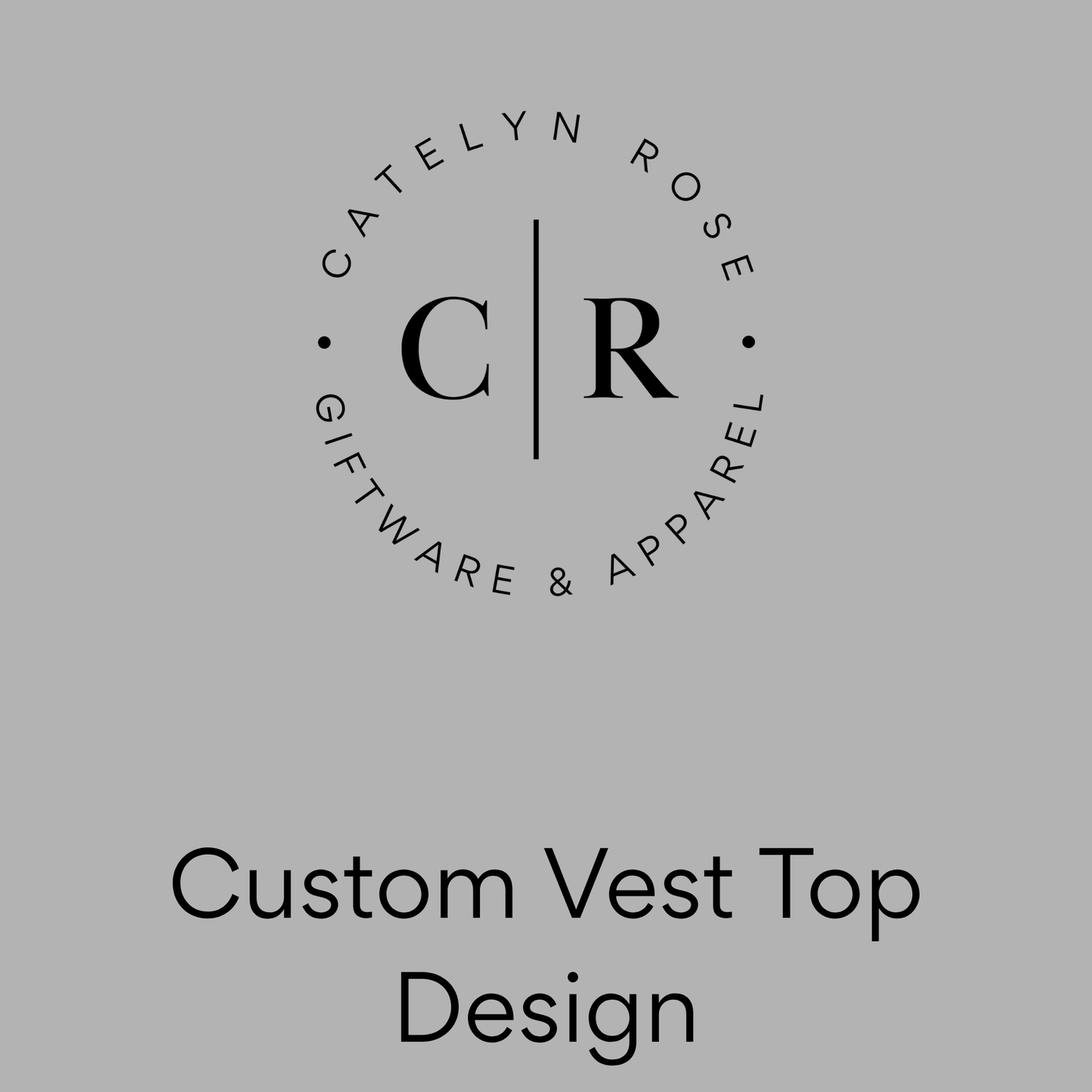 Custom Vest Top